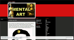 Desktop Screenshot of mentalart.wordpress.com