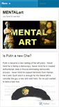 Mobile Screenshot of mentalart.wordpress.com