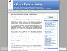 Tablet Screenshot of outrafacedamoeda.wordpress.com