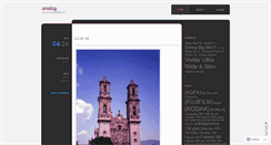 Desktop Screenshot of analogfilmlover.wordpress.com