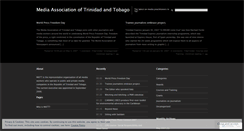 Desktop Screenshot of mediatrinbago.wordpress.com