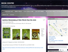 Tablet Screenshot of bookcentreorg.wordpress.com