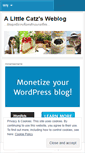 Mobile Screenshot of alittlecatz.wordpress.com