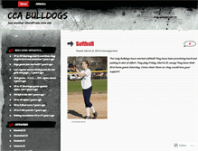 Tablet Screenshot of ccabulldogs.wordpress.com