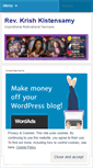 Mobile Screenshot of kistensamy.wordpress.com