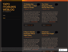 Tablet Screenshot of iyowun.wordpress.com