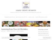 Tablet Screenshot of diamondtechcrafts.wordpress.com