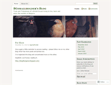 Tablet Screenshot of bulgariansmallholder.wordpress.com