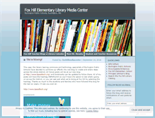 Tablet Screenshot of foxhillmediacenter.wordpress.com