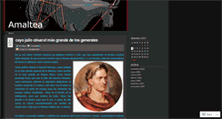 Desktop Screenshot of amaltea.wordpress.com