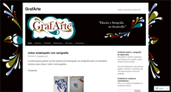 Desktop Screenshot of dggrafarte.wordpress.com