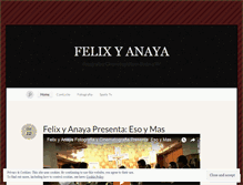 Tablet Screenshot of felixyanaya.wordpress.com