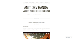 Desktop Screenshot of amitdevhanda.wordpress.com