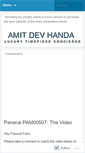 Mobile Screenshot of amitdevhanda.wordpress.com