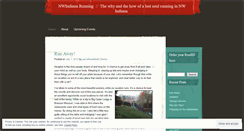 Desktop Screenshot of nwindianarunning.wordpress.com