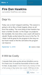 Mobile Screenshot of firedanhawkins.wordpress.com