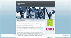 Desktop Screenshot of evenhersleth.wordpress.com