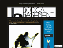 Tablet Screenshot of boogabasement.wordpress.com