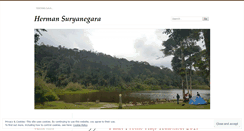 Desktop Screenshot of hermansurya.wordpress.com