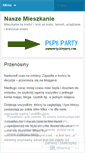 Mobile Screenshot of naszemieszkanie.wordpress.com