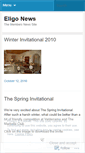 Mobile Screenshot of eligonews.wordpress.com