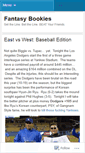 Mobile Screenshot of fantasybookies.wordpress.com