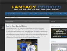 Tablet Screenshot of fantasybookies.wordpress.com