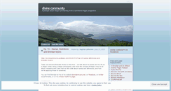 Desktop Screenshot of divinecommunity.wordpress.com