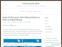 Tablet Screenshot of ducminhgd.wordpress.com