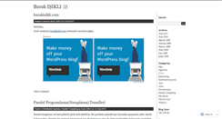 Desktop Screenshot of burakisikli.wordpress.com