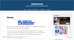 Desktop Screenshot of houstonspj.wordpress.com