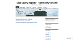 Desktop Screenshot of ccreportercalendar.wordpress.com