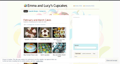 Desktop Screenshot of emmaandlucyscupcakes.wordpress.com