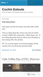 Mobile Screenshot of eatatcochin.wordpress.com