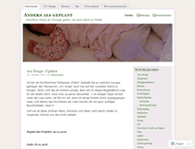 Tablet Screenshot of andersalsgeplant.wordpress.com