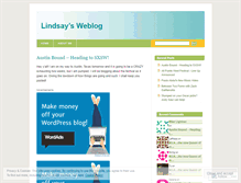 Tablet Screenshot of lindsdw.wordpress.com