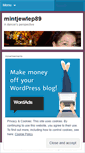 Mobile Screenshot of mintjewlep89.wordpress.com