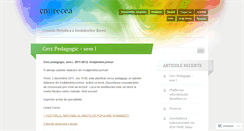 Desktop Screenshot of cmirecea.wordpress.com