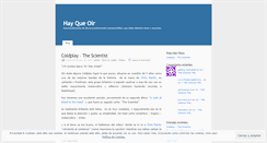 Desktop Screenshot of hayqueoir.wordpress.com