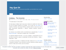 Tablet Screenshot of hayqueoir.wordpress.com