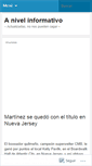 Mobile Screenshot of anivelinformativo.wordpress.com