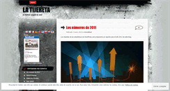 Desktop Screenshot of latijereta.wordpress.com