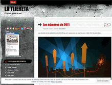 Tablet Screenshot of latijereta.wordpress.com