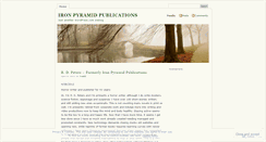 Desktop Screenshot of ironpyramidpublications.wordpress.com