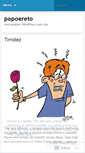 Mobile Screenshot of papoereto.wordpress.com