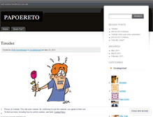 Tablet Screenshot of papoereto.wordpress.com