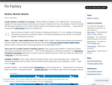 Tablet Screenshot of finfactory.wordpress.com