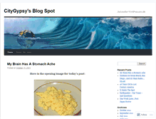 Tablet Screenshot of citygypsyblogs.wordpress.com