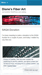 Mobile Screenshot of dianemblog.wordpress.com
