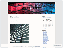 Tablet Screenshot of dianemblog.wordpress.com